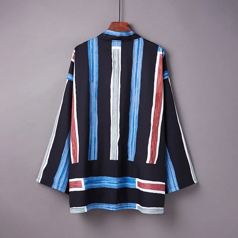 Традиционное японское кимоно Харадзюку свободное юката летнее пляжное