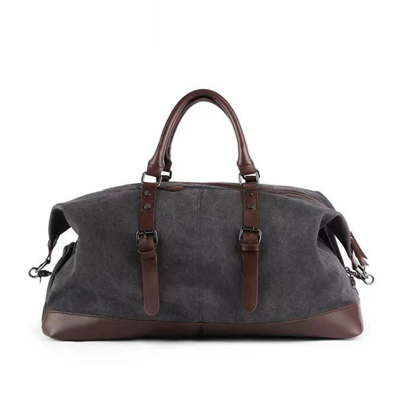 Men's Hand-held Travel Retro Leisure Canvas Outdoor Business Registration Camping Fitness Bag