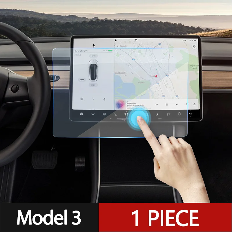 

Автомобильная панель Центрального управления навигацией для Tesla Model 3 от 2018 до 2022