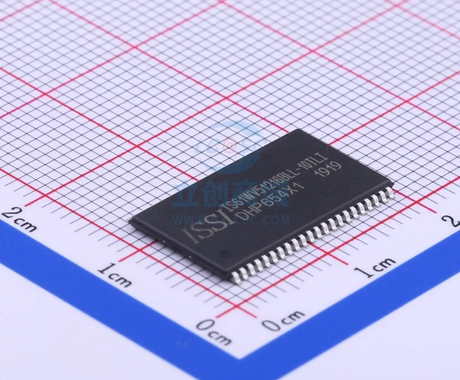 

100% New Original IS61WV51216BLL-10TLI Package TSOP-44 New Original Genuine Static Random Access Memory (SRAM) IC Chip