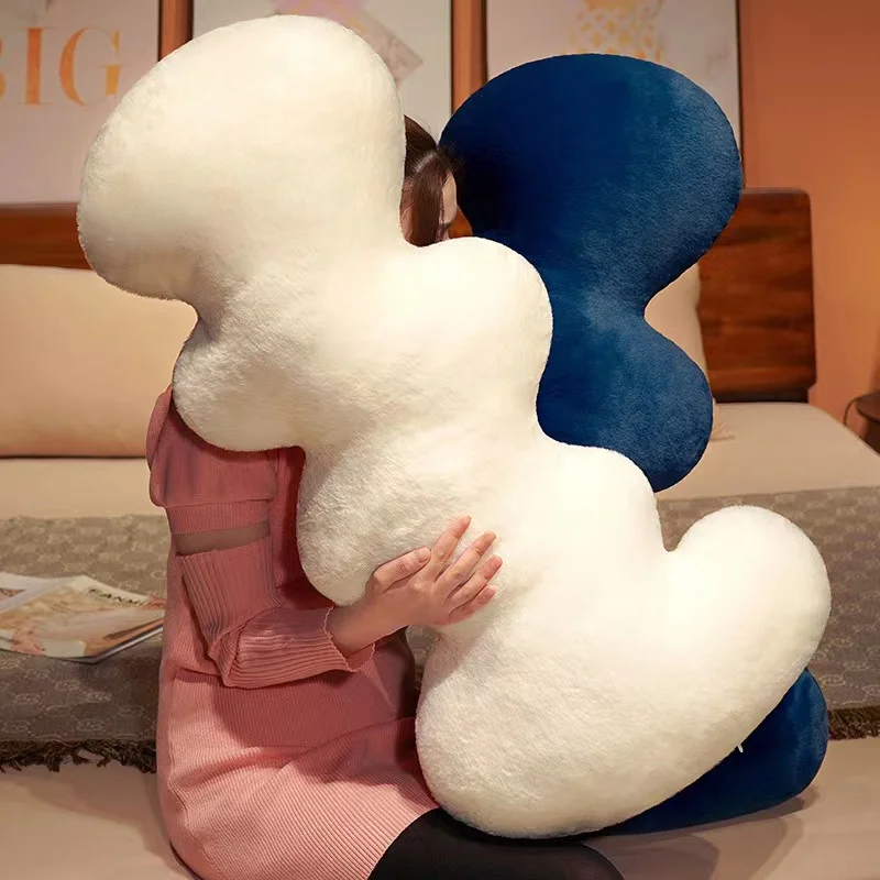 

Long love Plüschtiere Pillow Stuffed Rabbit Fur Plush Bed Cushion For Children PlushDoll Lovely Bed Decor Gift