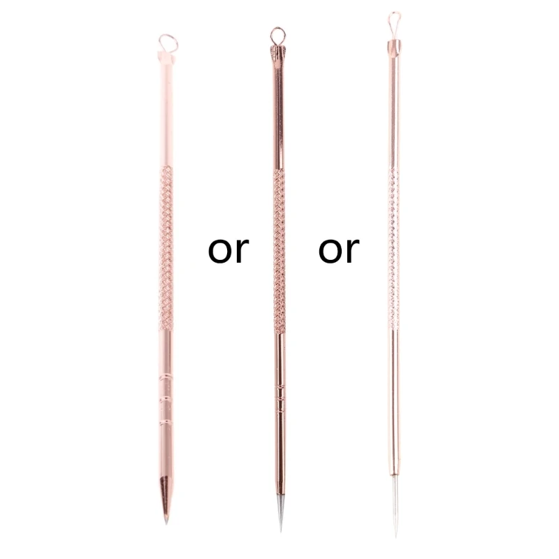 

Двухсторонний инструмент из нержавеющей стали для извлечения комедонов от акне