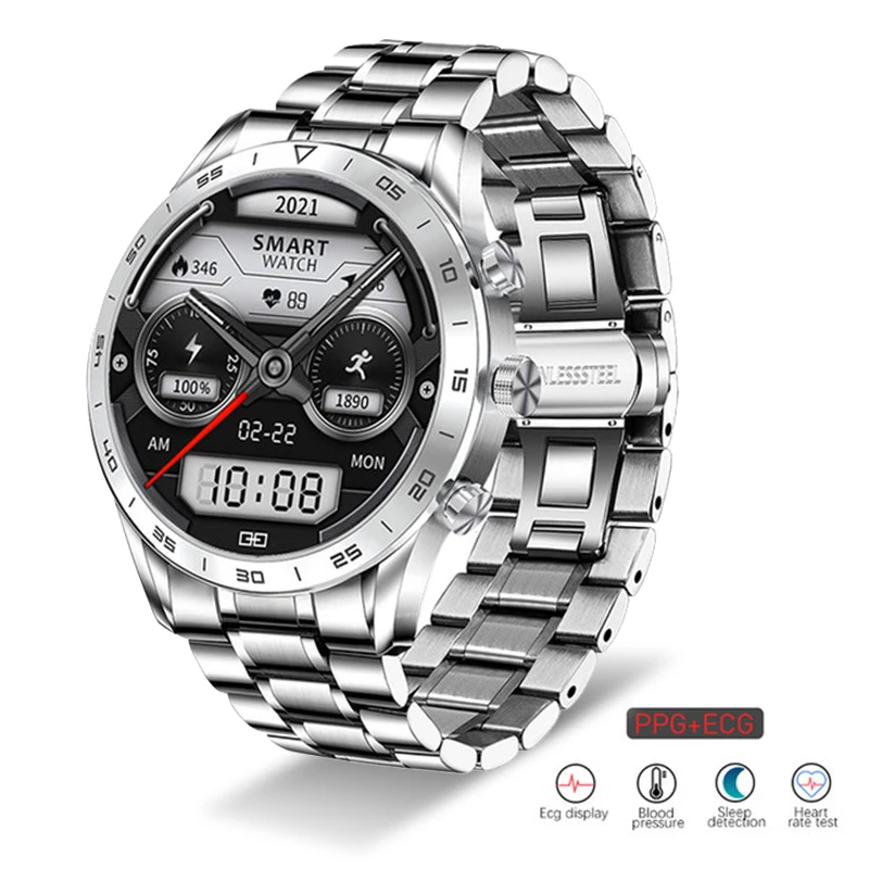 

Men Smart Watch Bluetooth Call Watch IP68 Waterproof Sports Fitness Heart Rate Watch For HUAWEI Android IOS 2022 New Smart Watch