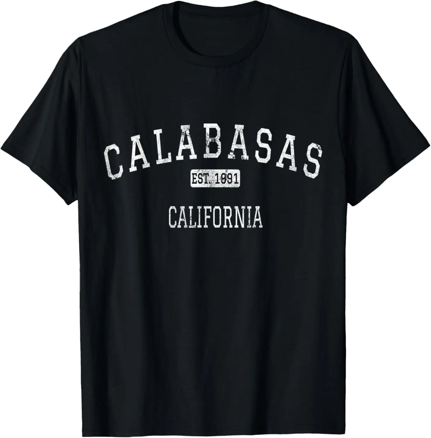 Винтажная футболка Calabasas California CA