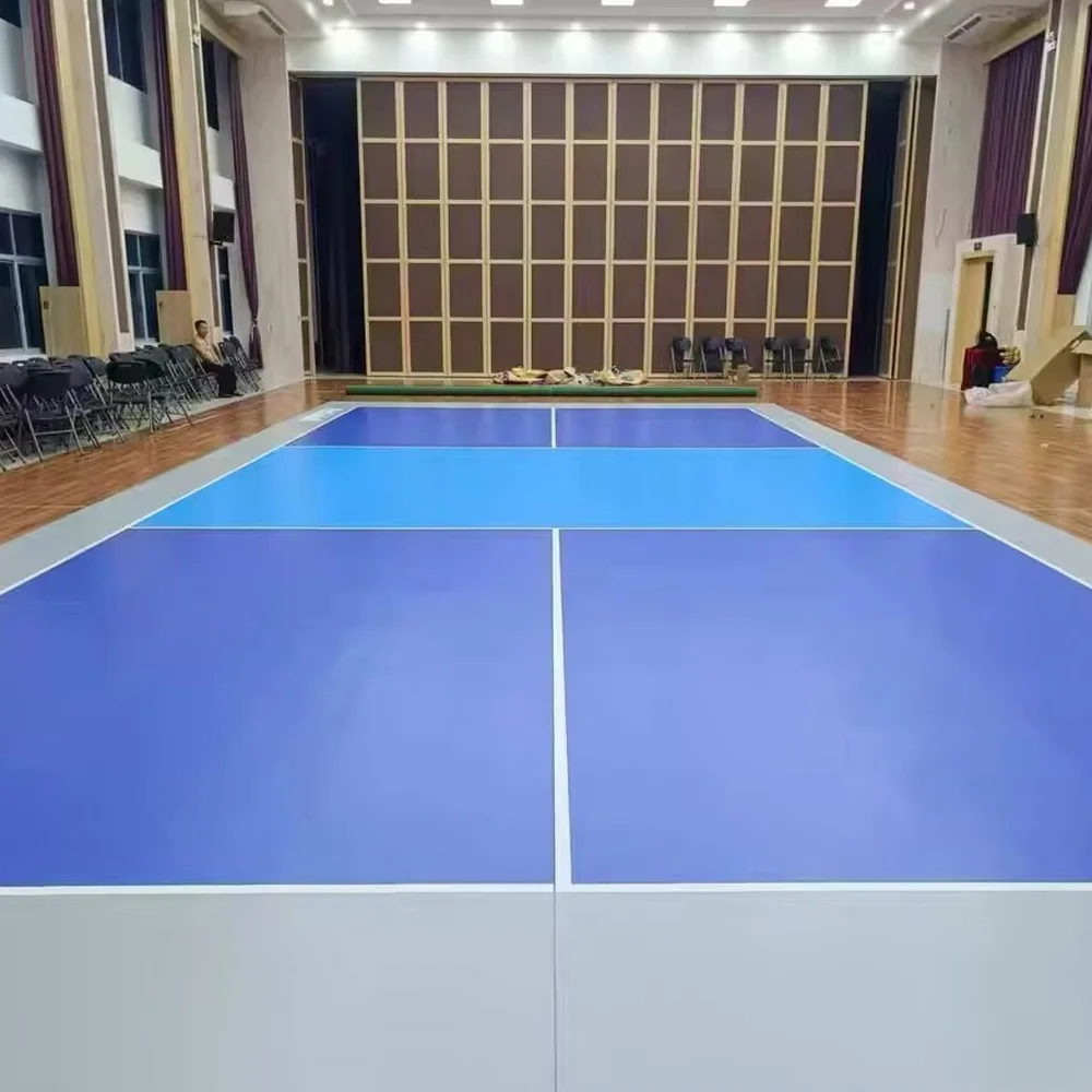 Многоцелевые спортивные места Beable. Поверхности Pickleball Court. Предварительно