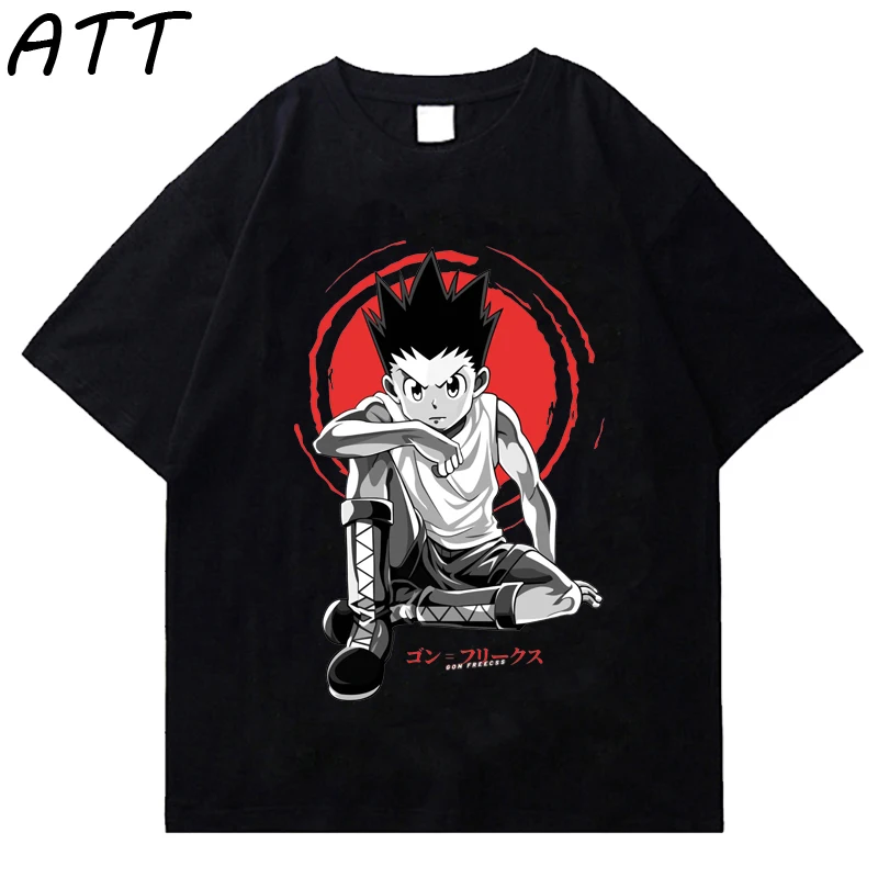 

Unisex Hunter X Hunter T-shirt Men Harajuku Kurapika women Tshirt Cute Anime Hisoka T Shirt Killua Zoldyck Graphic Top Tees Male