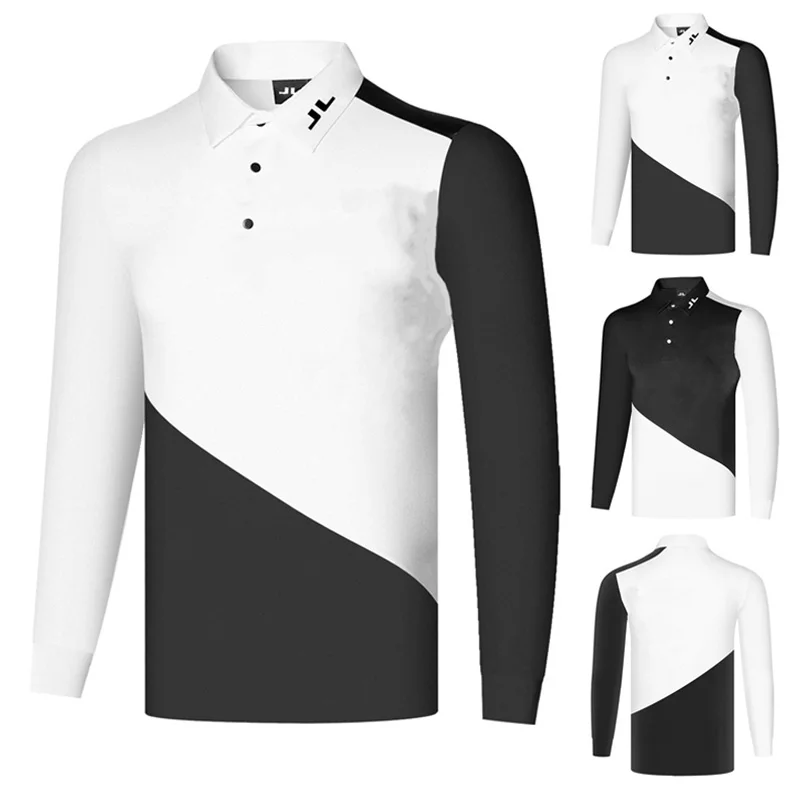 

Golf Men's Clothes Summer Golf Long Sleeve T-shirt Men Leisure Breathable Quick Drying Wear Clothing Sportswear Accessories
