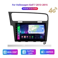 hd multimedia 10 1 inch car stereo radio android gps wireless carplayauto 4g amrdsdsp for vw golf 7 2013 2017
