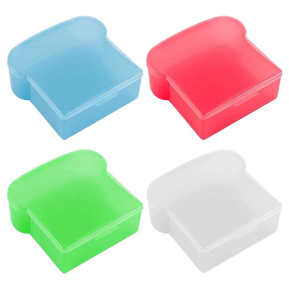 

Box Bread Containers Container Toast Sandwich Storage Lunch Holder Bento Boxesmeal Prep Keep Fresh Snack Kids Loaf Keeper