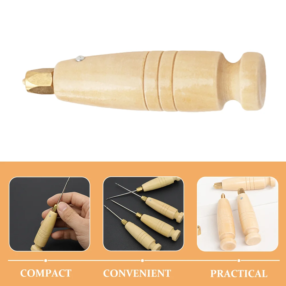 Набор инструментов шило ручка аксессуар швейная обувь ремонт сменные поделки