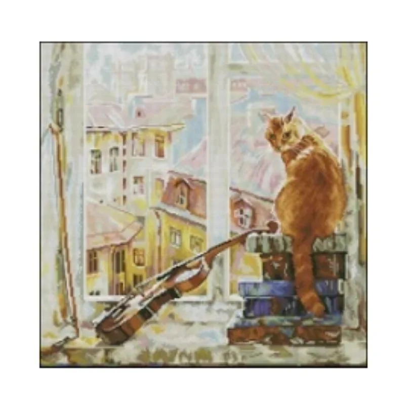 YIXIAO Набор для вышивки крестом RS хлопок с вышивкой крестом Haejbgqs RTO M468