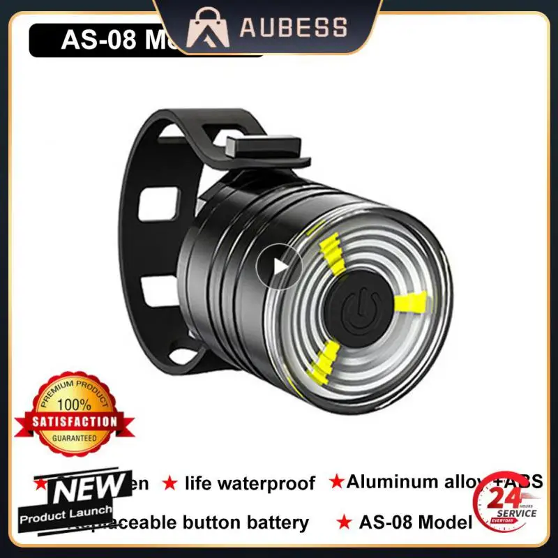 

Waterproof Bike Bicycle Rear Tail LED Helmet Cycling FlashLight Safety Warning Lamp Cycling Safety Warning Light Bike Tool