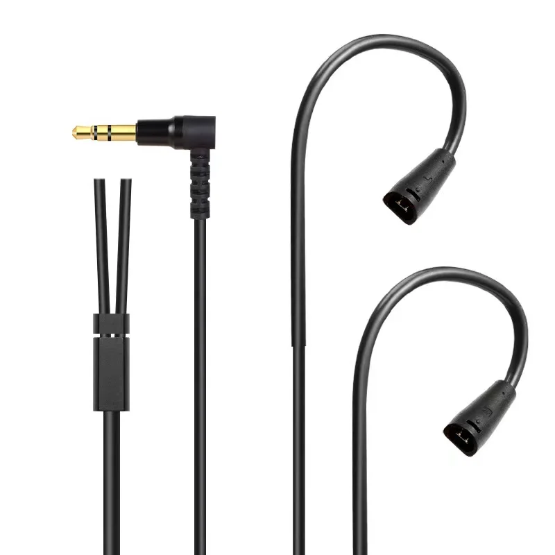 

Кабель для наушников, обновленный Сменный кабель для Sennheiser ie80s ie80 ie8i ie8, сменный кабель с прямой L-образной вилкой