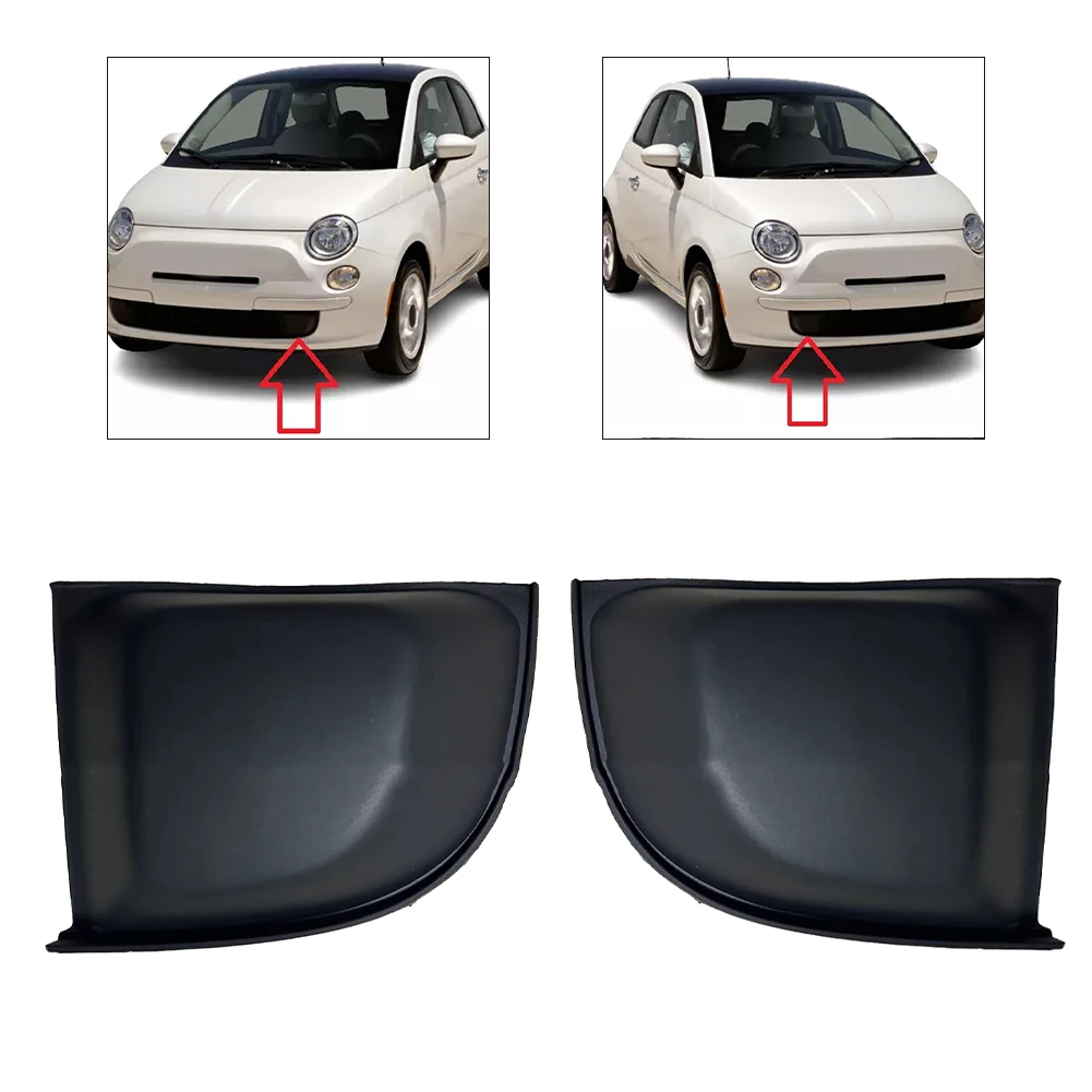 Накладка на левый/правый передний бампер автомобиля для Fiat моделей 500 (2007-2015)