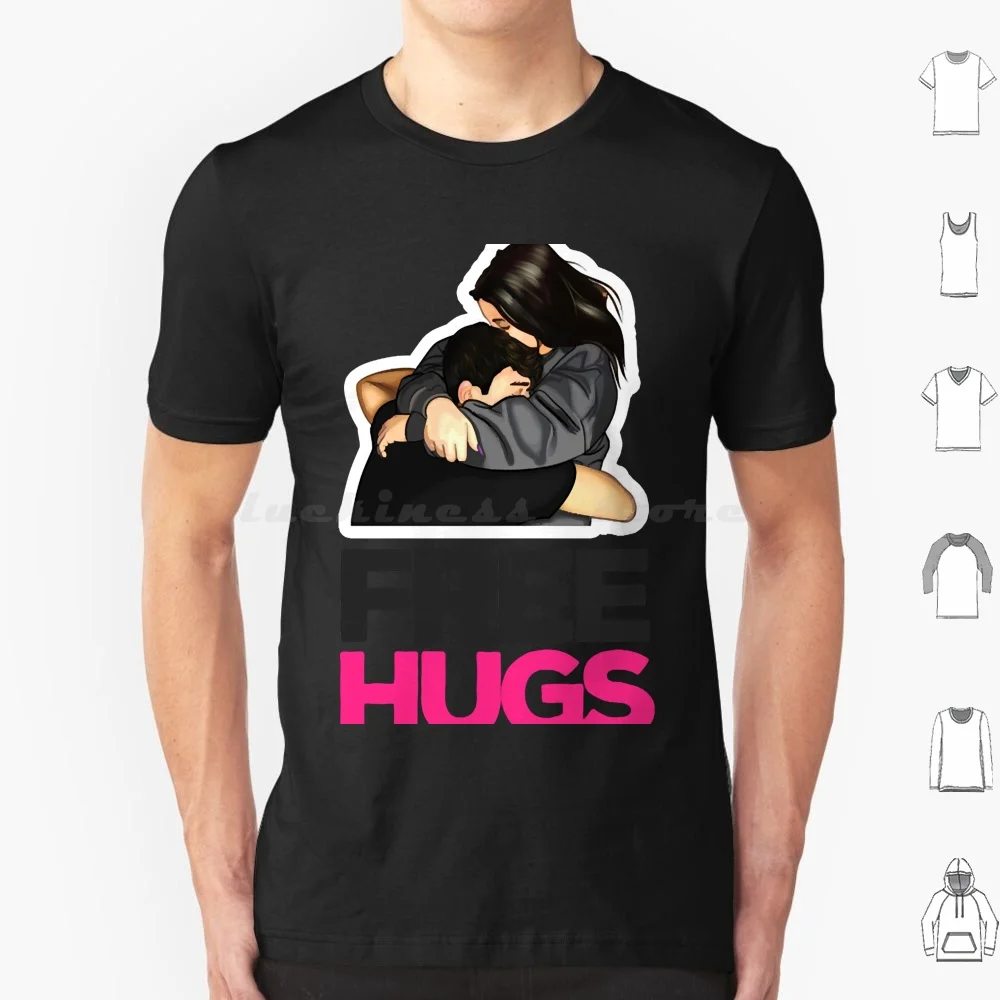 

Футболка с надписью «Free Hugs» для мужчин и женщин