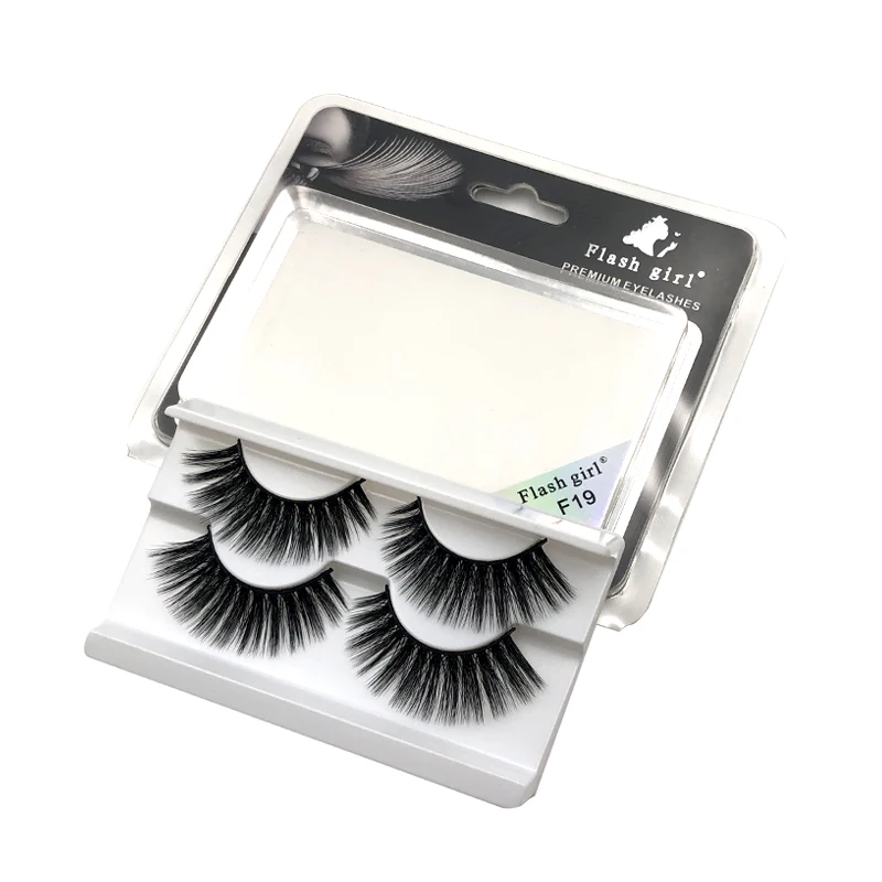 Ресницы Накладные из искусственной норки 2 пары 20 моделей |