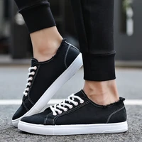 new classic mens canvas shoes chunky sneakers men shoesmen shoes loafers tenis masculino adulto solid color zapatos de hombre