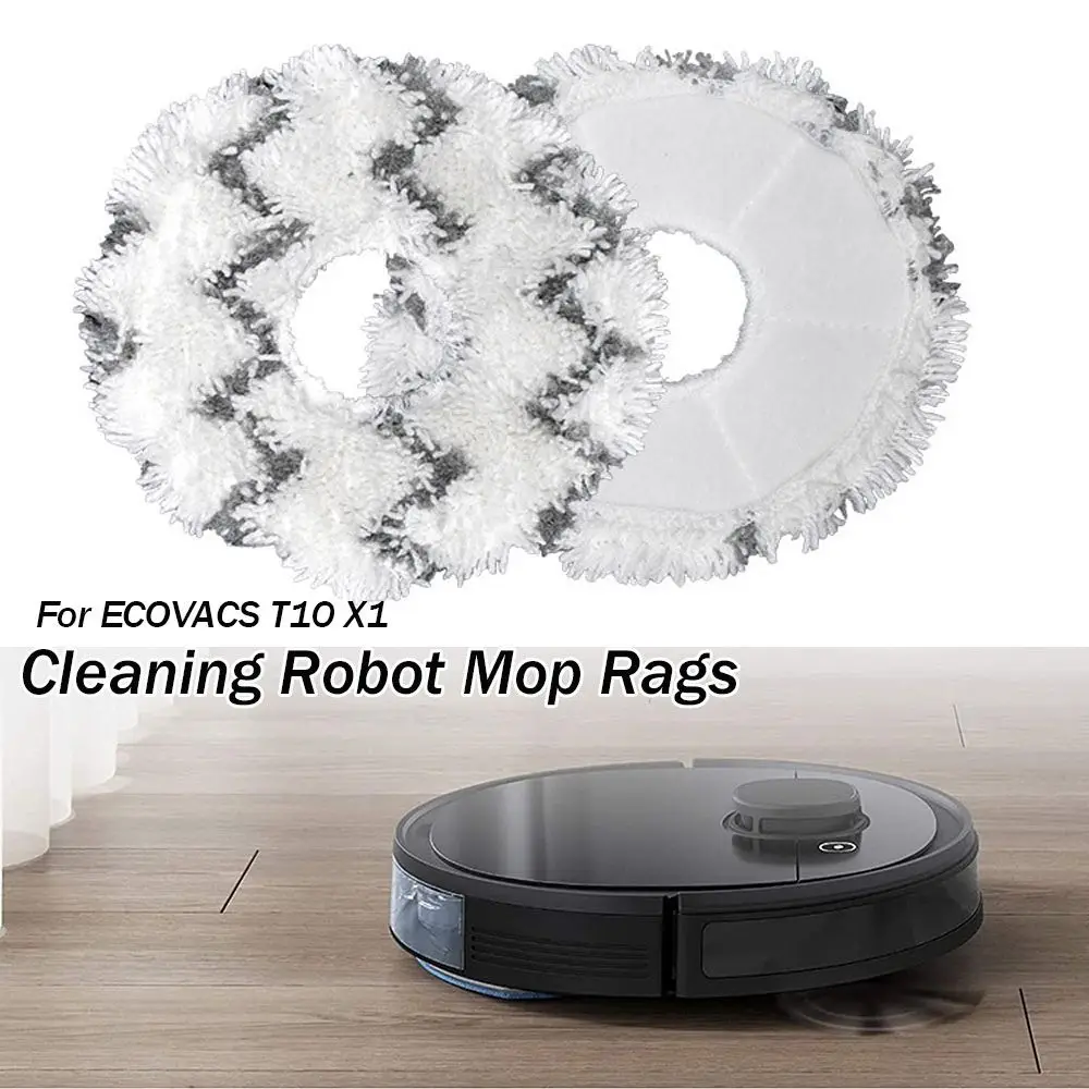 

Microfiber Replacement Washable Vacuum Cleaner Accessories Cleaning Robot Mop Rags Mopping Pads Mop Pads Mop Cloth