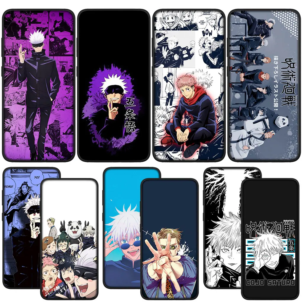 Jujutsus Itadori Yuji Kaisens Gojo Satoru Sukuna для Samsung Galaxy Note 20 Ultra 10 9 8 S9 S10 Lite A9 A6 A7 A8 Plus + чехол