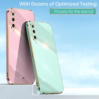 luxury 6d plating silicone shockproof bumper phone cases for xiaomi poco f3 nfc m3 m4 f2 pro mi11t 12x redmi note10 pro 9s 10s