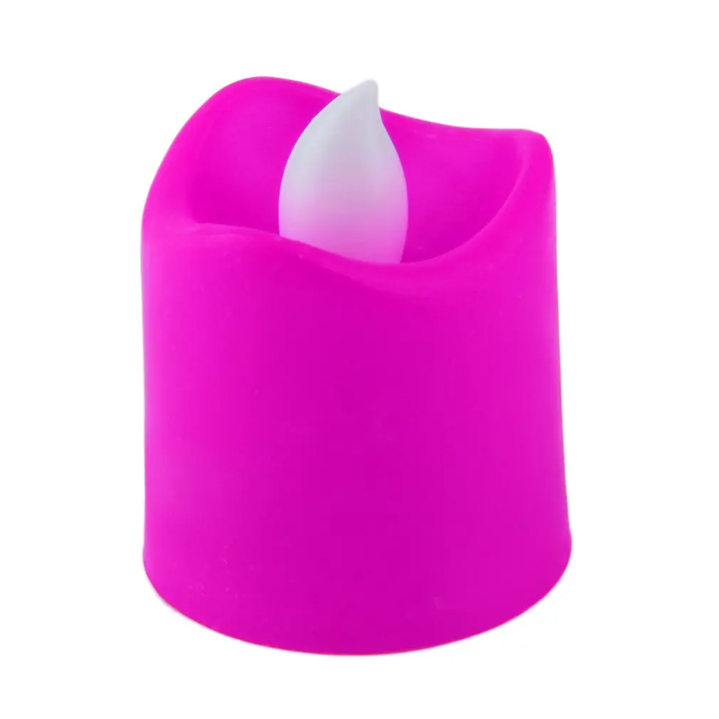

1pc Flameless Votive Christmas Candles Battery Operated Flickering LED Tea Light Exquisitely Designed Durable