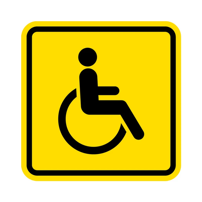 Знак инвалида на машину