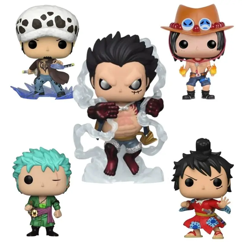 

Аниме One Piece Luffy фигурки & Chopper & ACE & Law & ZORO & Brook & Usopp виниловые куклы Коллекционные игрушки