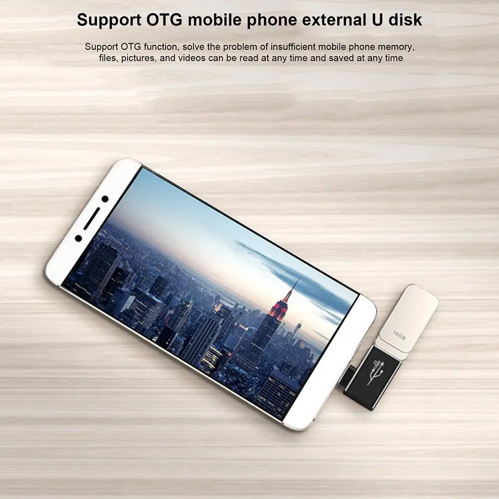 Переходник OTG USB 3.1 Type C мама-USB 3 0 папа 10 Гбит/с Тип C-USB под углом 90 градусов для