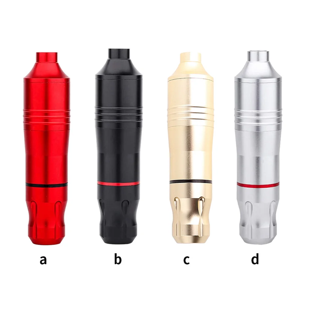 

Motor Rotary Pen Body Paint Rotary Liner Aluminum Alloy DC Interface Pen with Non-slip Handle Red