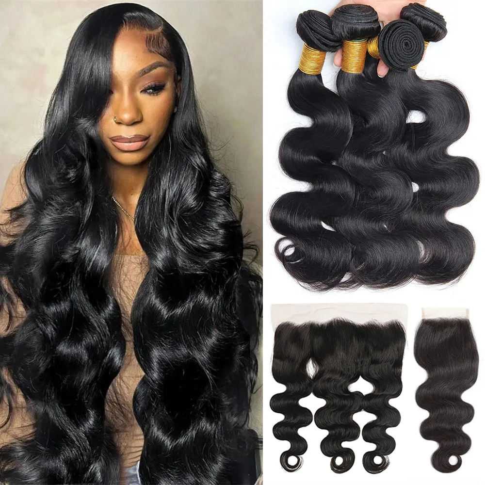 Натуральные Волнистые Искусственные Волосы С Застежкой 4x4 Прозрачное Кружево 13x4