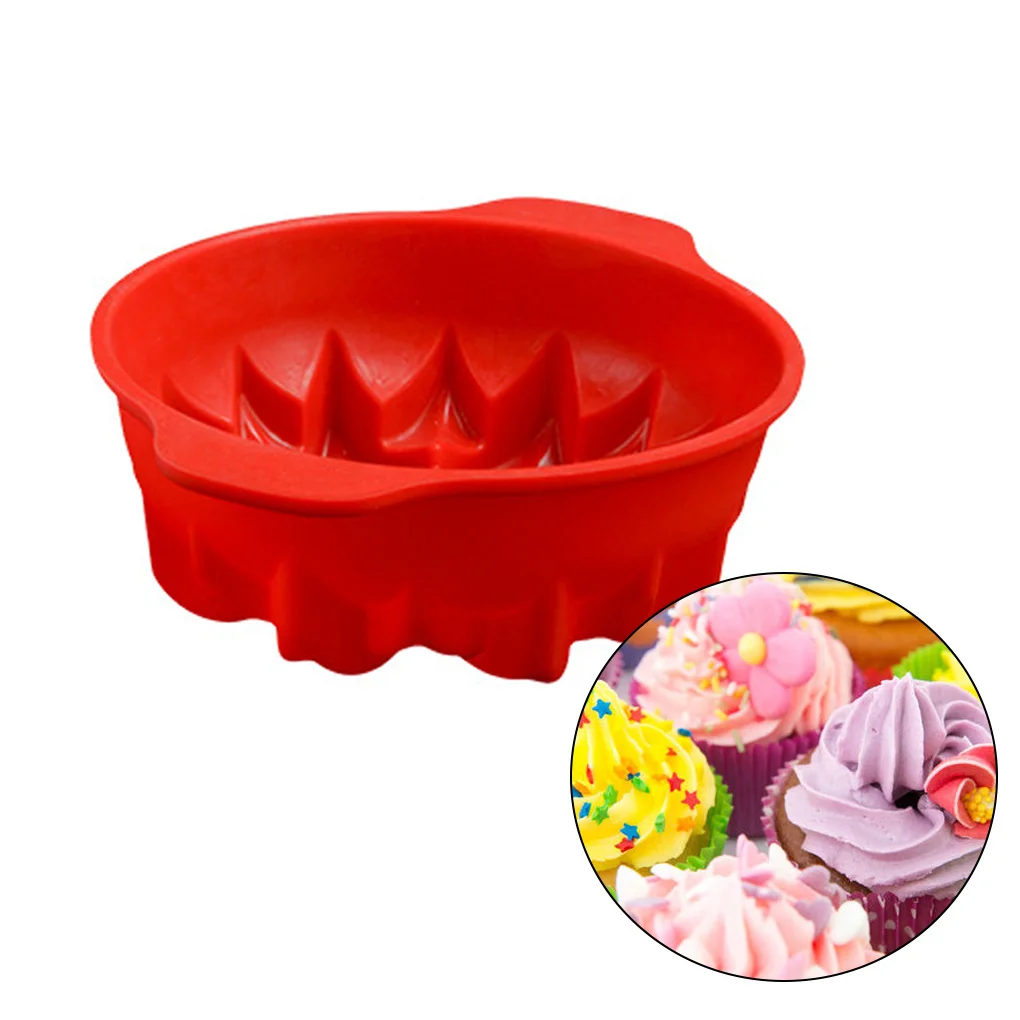 Round Sunflower Cake Mold Silicone Birthday Cake Baking Pan Handmade Bread Loaf DIY Non-stick Mould