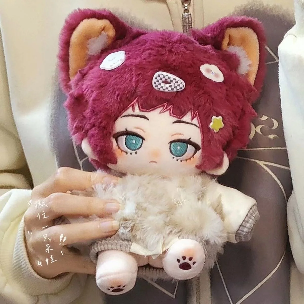 

Игрушечная плюшевая кукла Itoshi Sae BLUE LOCK, набивная кукла для косплея, наряд, талисман, плюшевый подарок на день рождения и Рождество, 20 см