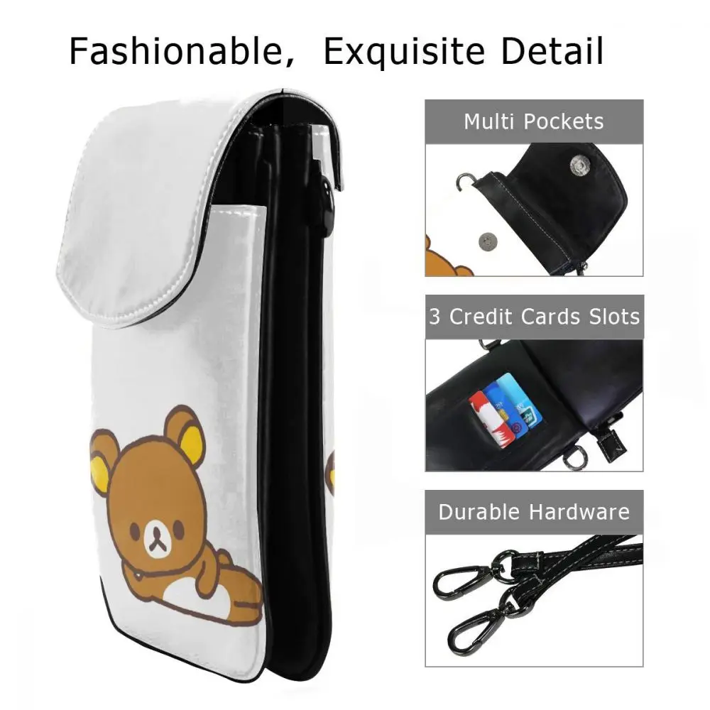Women Multi Pocket Student Crossbody Purse