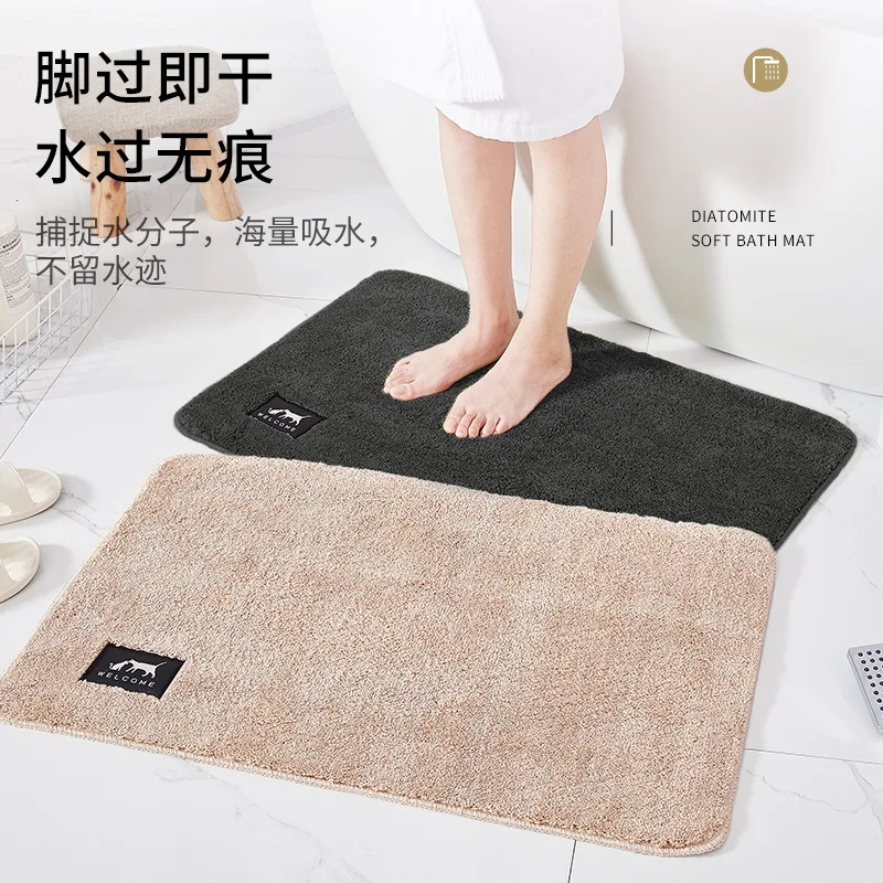 

Быстросохнущие абсорбирующие коврики для ванной и туалета