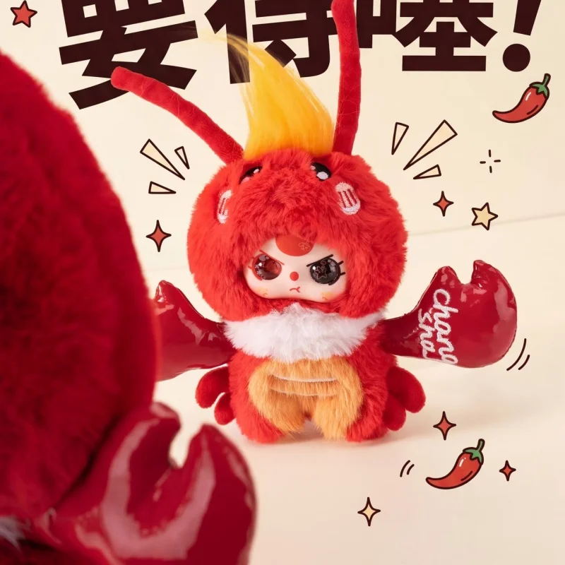 Фото Коллекционная виниловая плюшевая кукла Baby Three Chang Sha Limited Edition 400% на подвесной карточке, украшение, подарок на день рождения №4