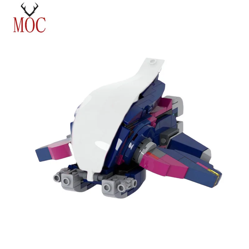 

MOC Covenant Type-27B Banshee Motor Bike Carrier Game Vehicle Building Blocks Construction Bricks Toys for Kids Birthday Gifts