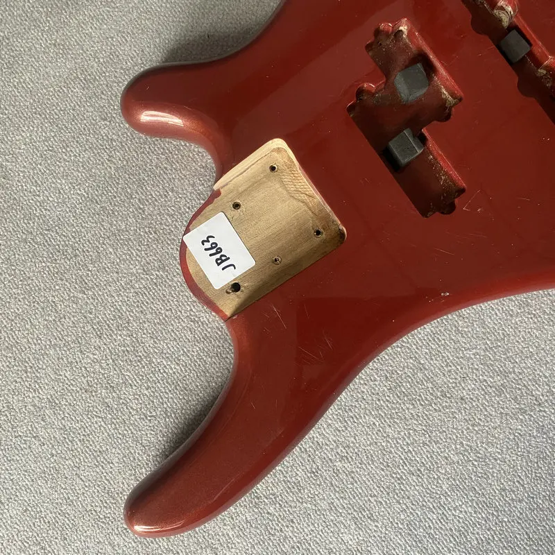 JB663 Красные краски цвет 5 или 6-струнная электрогитара бас-гитара корпус из