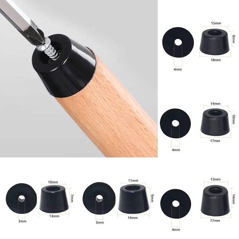 

10 шт., амортизирующие резиновые накладки на ножки стола, стула