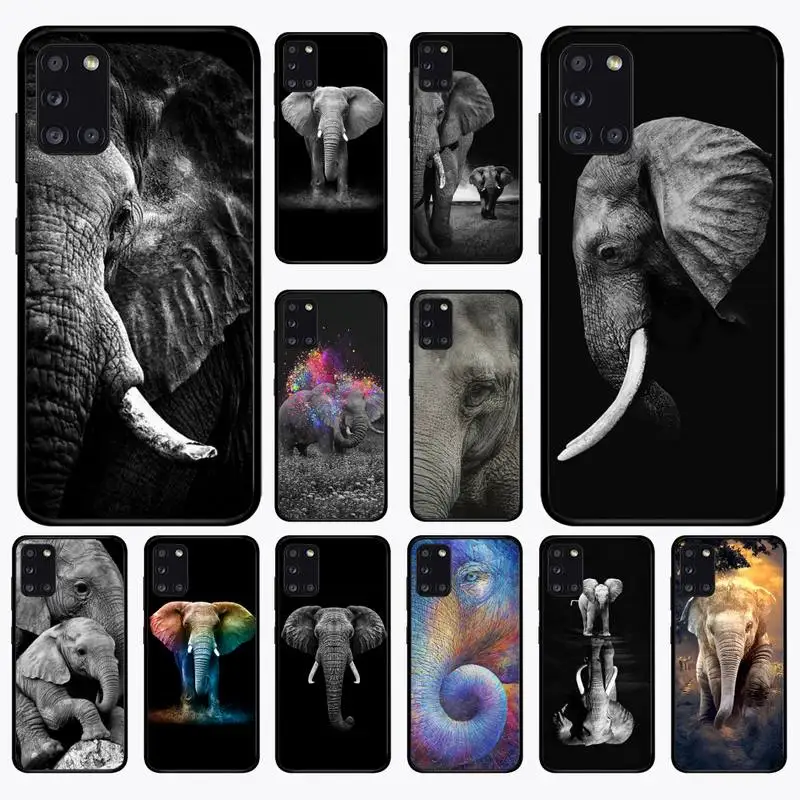 

Yinuoda Animal Elephant Phone Case for Samsung A 51 30s 71 21s 10 70 31 52 12 30 40 32 11 20e 20s 01 02s 72 cover