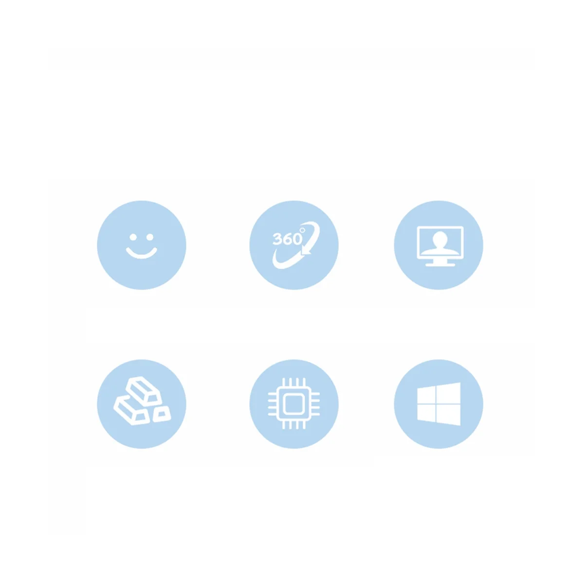 Веб-камера для распознавания лица, Windows Hello Full HD 1080P, 30 кадров в секунду, для Windows 10,11, легкое вход для настольного компьютера и ноутбука (Серебристая)