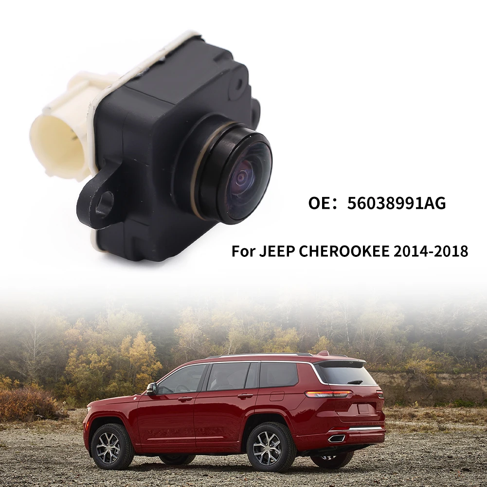 

New Back Up Reversing Camera For Jeep Cherokee 2014-2018 56038991AG Plastic+electronic Components Vehicle Camera