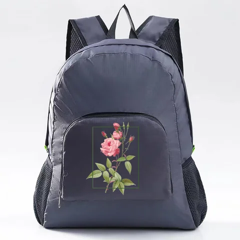 Легкий складной рюкзак унисекс, Мужской портативный ранец для активного отдыха, кемпинга, походов, путешествий, женская спортивная сумка с цветным принтом
