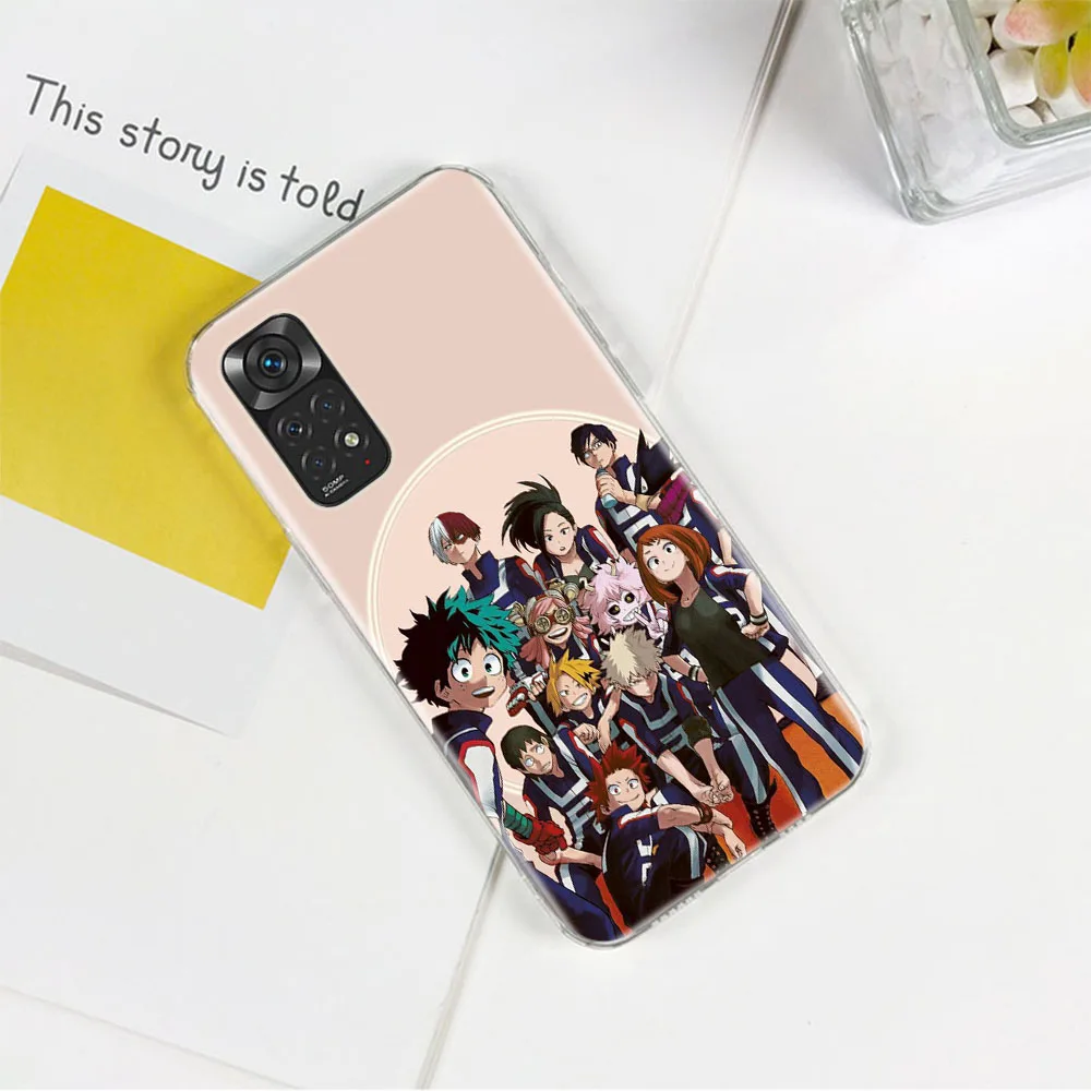 Мягкий чехол для OPPO A11K A12 A15 A16 A16K A17 A31 A33 A32 A53 A35 A36 A76 A38 F21 Reno 4 Find X3 Pro ZR63 Hero Academia