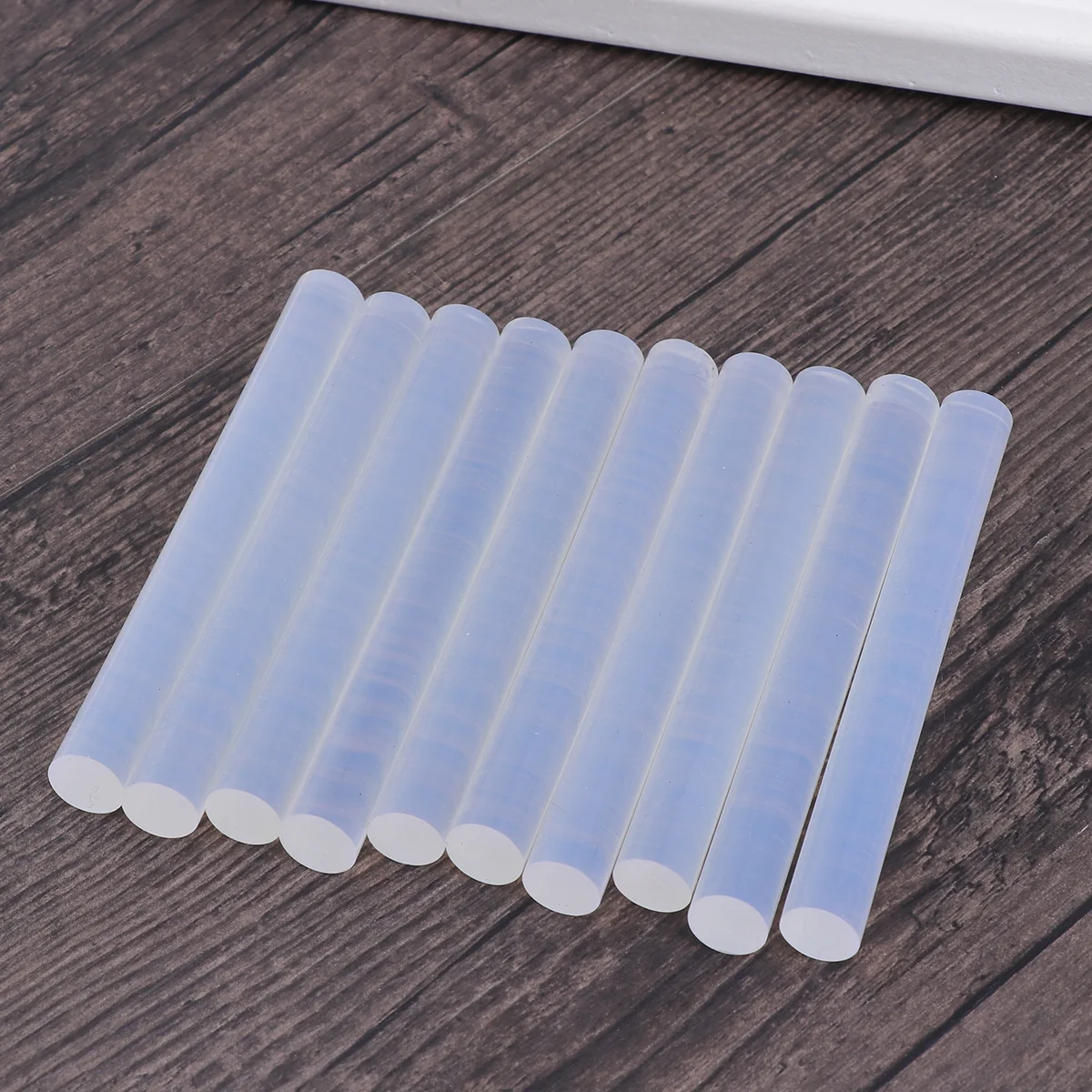 

10PCS 11 x 100mm Hot Melt Glue Stick White Transparent Hot Melt Strip