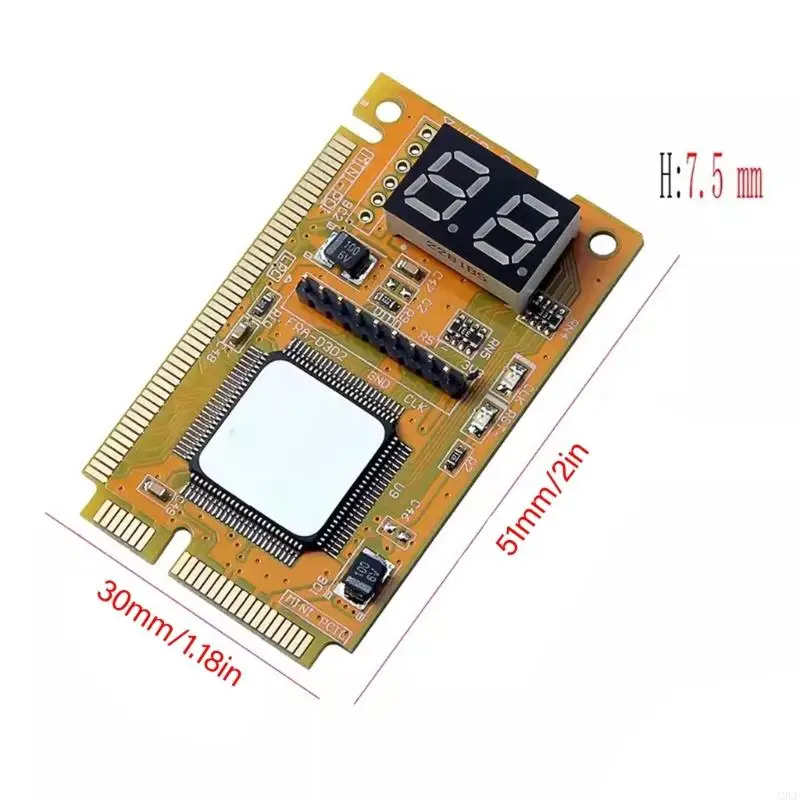 Debug Card Computer Diagnostic A9LF PCI PCIE LPC Tester Post Test