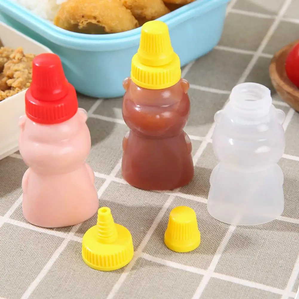 

Mini Squeeze Sauce Ketchup Bottle Portable Small Salad Dressing Container Bento Box Seasoning Storage Bottle Jar Accessor