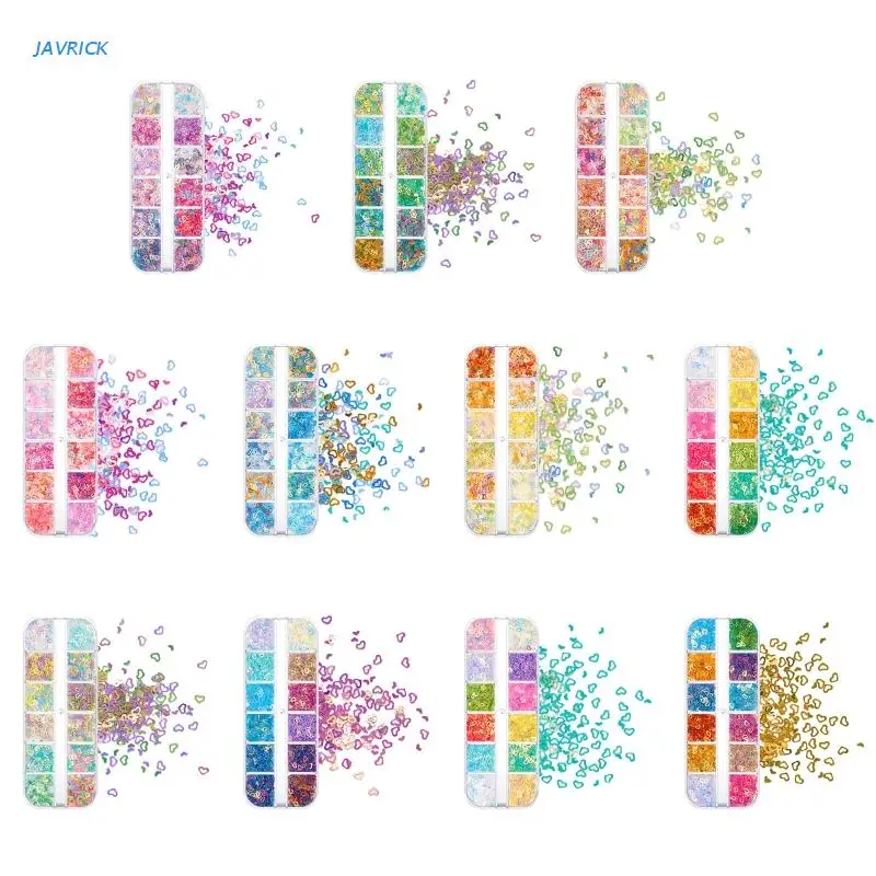 

Гвоздь в форме сердца блестящие блестки, блестки из смолы