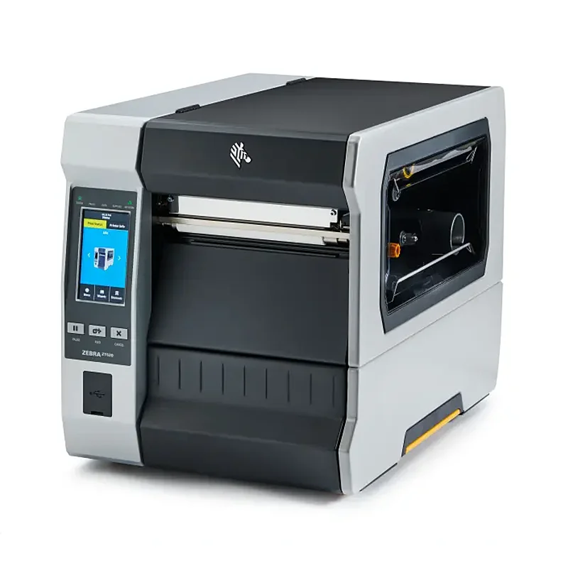 Фото Промышленный принтер этикеток Zebra ZT620 203/300 dpi, термотрансферный, настольный, с подключением по USB, Ethernet и Bluetooth 4.0 №1