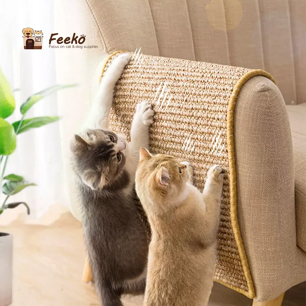 

Cat Scratcher Sofa Supplies For Cats Scratching Post Toy For Cat Claw Protection Mats Furniture Protector With Scratching Post