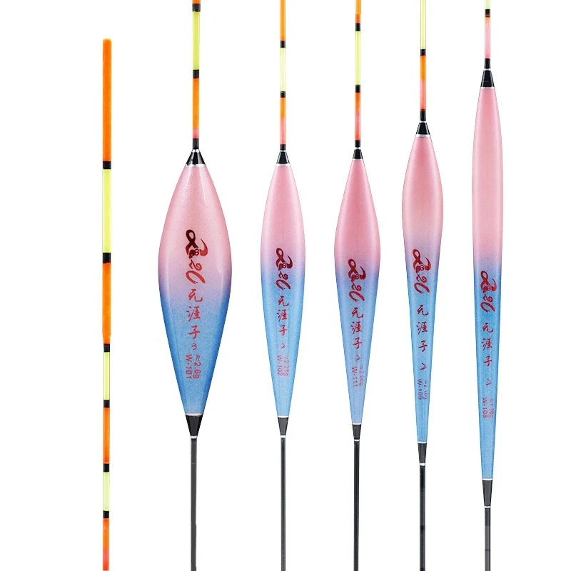 3pcs/set Composite Nano Fishing Float Vertical Buoy Fresh Water Shallow Water Fishing Bobber Big Buoyancy Fishing Tools Tackle